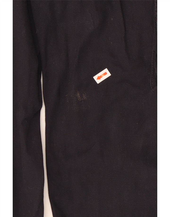 French Connection Herre Straight Cargo Bukser Medium W32 L31 Sort Bomuld