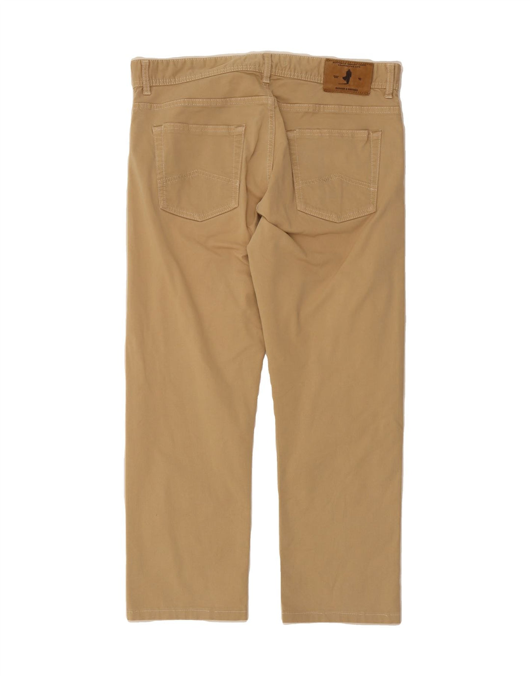 MARLBORO CLASSICS Mens Cropped Trousers W34 L25 Beige Vintage Marlboro Classics and Second-Hand Marlboro Classics from Messina Hembry 