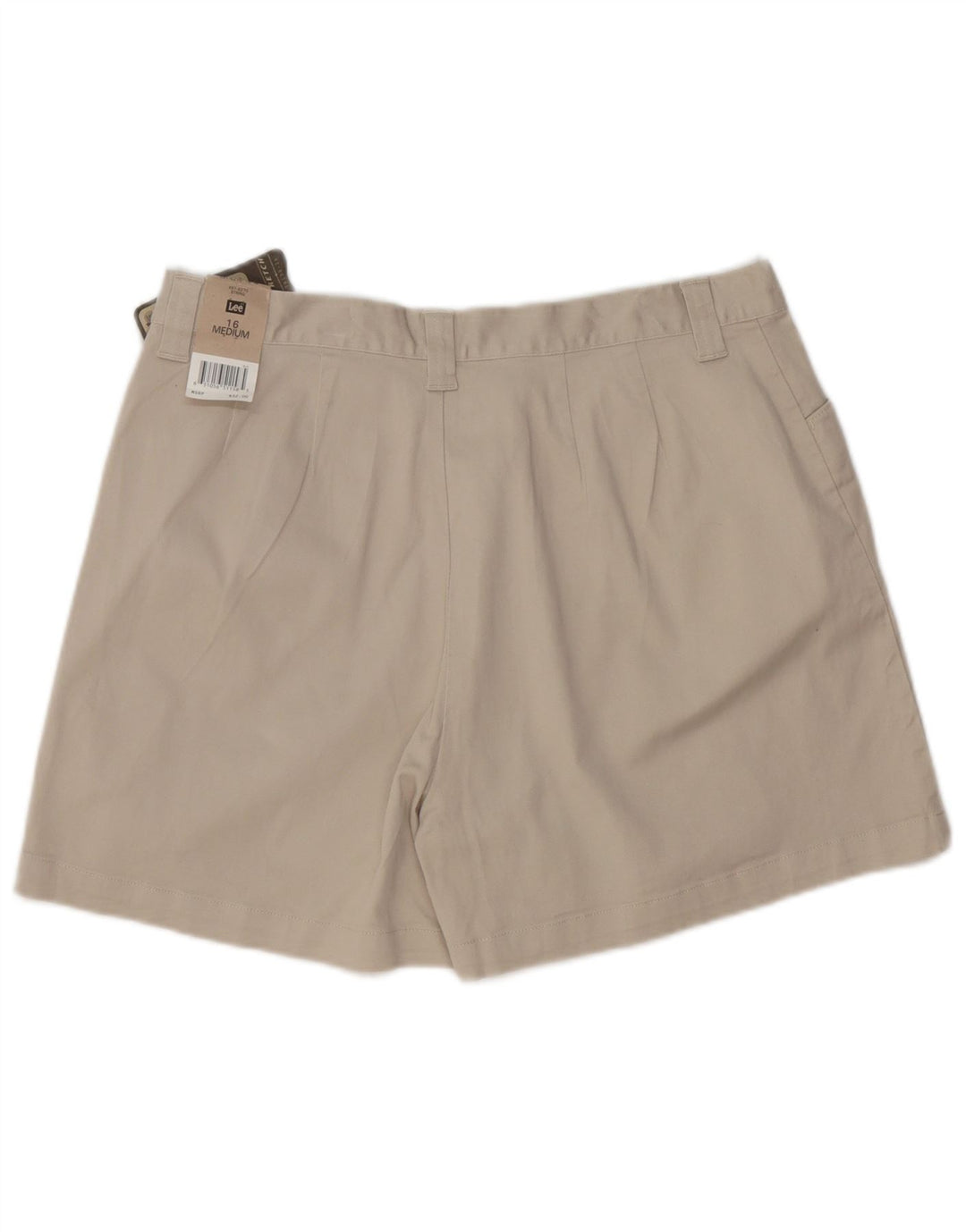 LEE Casual Shorts til kvinder US 16 2XL W34 Grå Bomuld