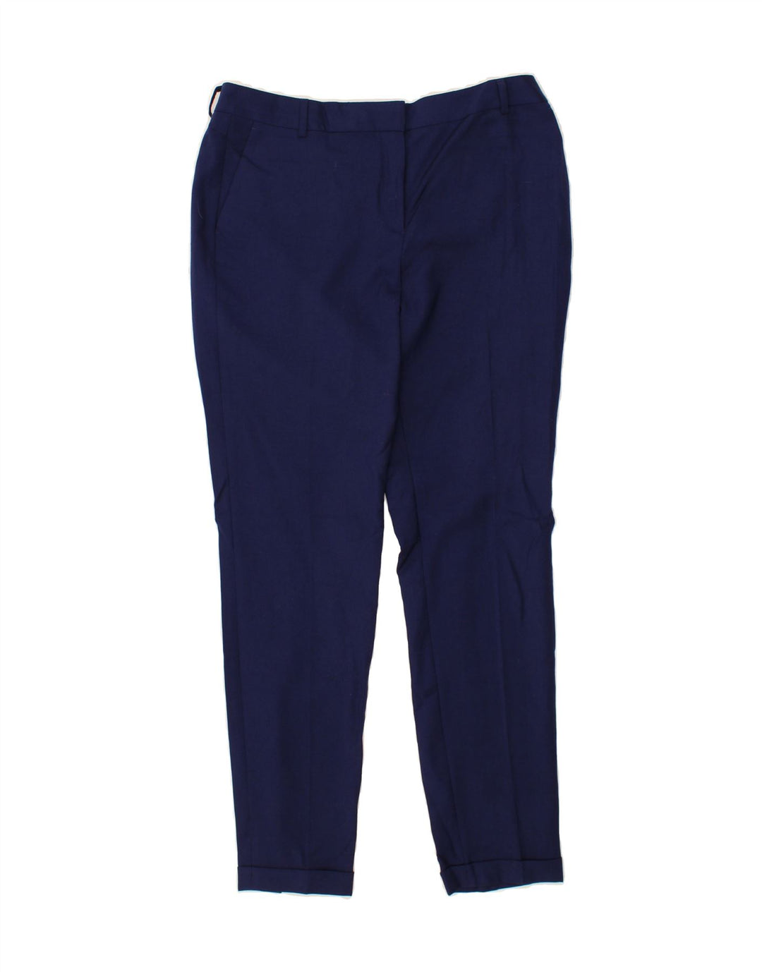 MASSIMO DUTTI Womens Slim Suit Trousers EU 40 Medium W30 L30 Navy Blue Vintage Massimo Dutti and Second-Hand Massimo Dutti from Messina Hembry 