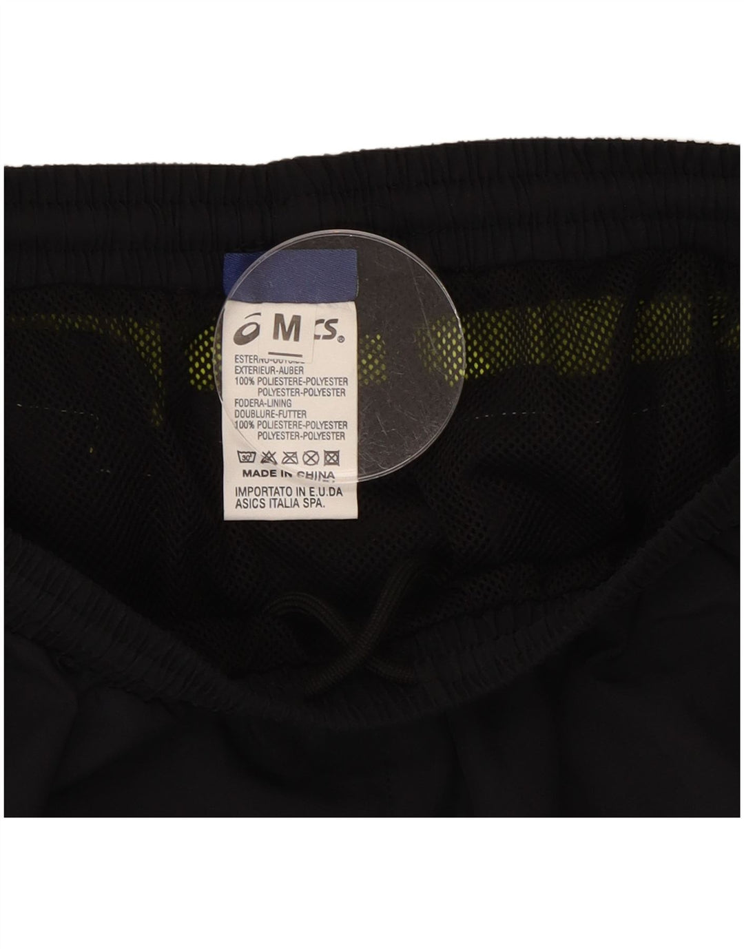 Asics Sportsshorts til kvinder UK 12 Medium Sort Colourblock Polyester