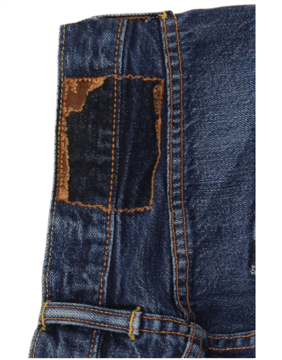Levi's Straight Jeans til mænd W28 L32 Marineblå Bomuld