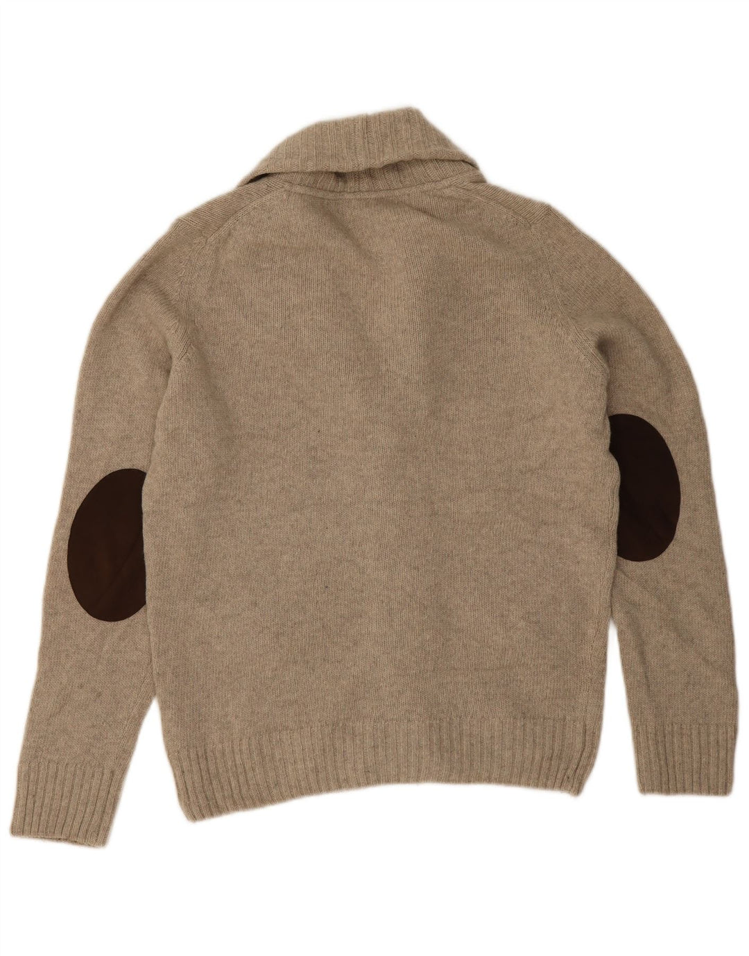 Zara Herre Cardigan Sweater Medium Grey Uld