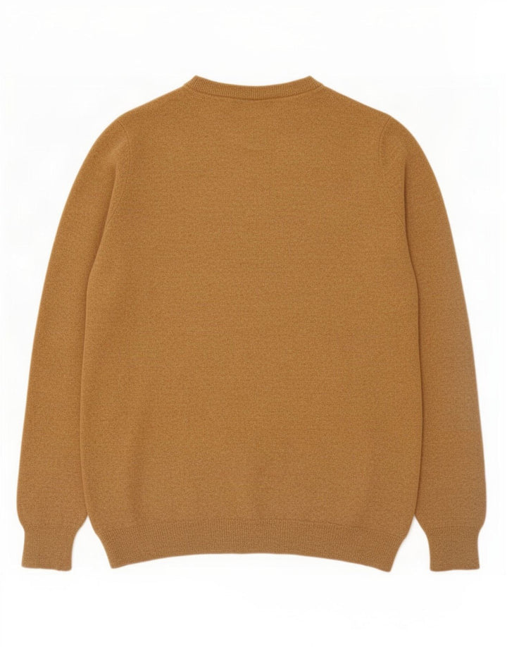 Reiss Dame Jumper Sweater UK 14 Medium Brun Uld