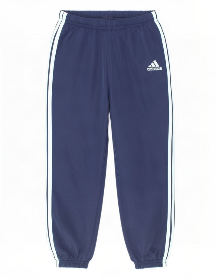 Adidas Drenge Træningsdragt Bukser Joggers 3-4 År Marineblå Polyester