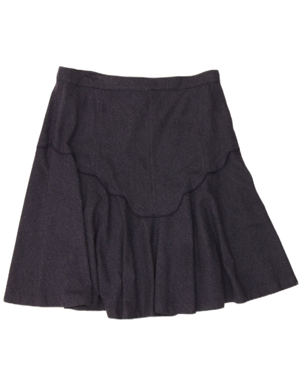 Vintage dame nederdel EU 46 XL W36 marineblå
