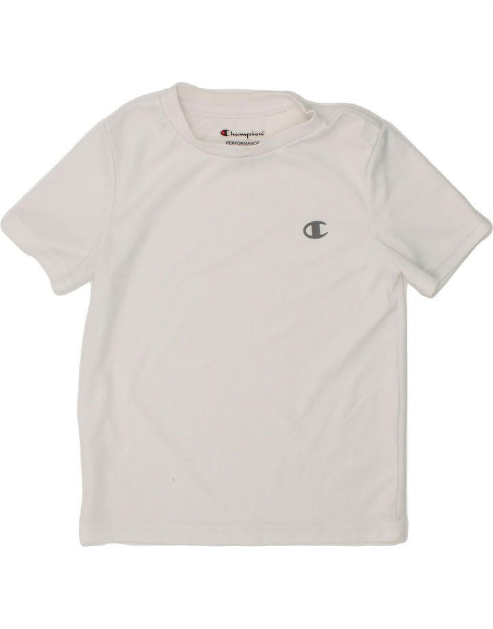 CHAMPION Boys T-Shirt Top 3-4 Years White Vintage Champion and Second-Hand Champion from Messina Hembry 