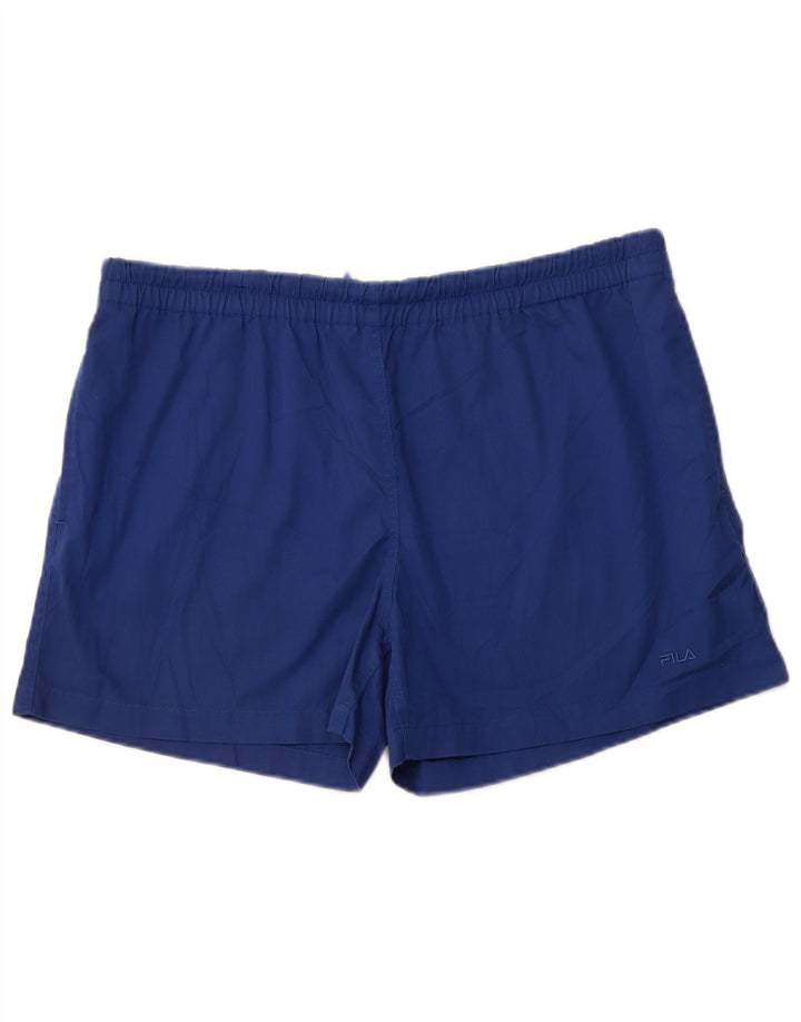 FILA Herre Sportshorts XL Blå Polyester