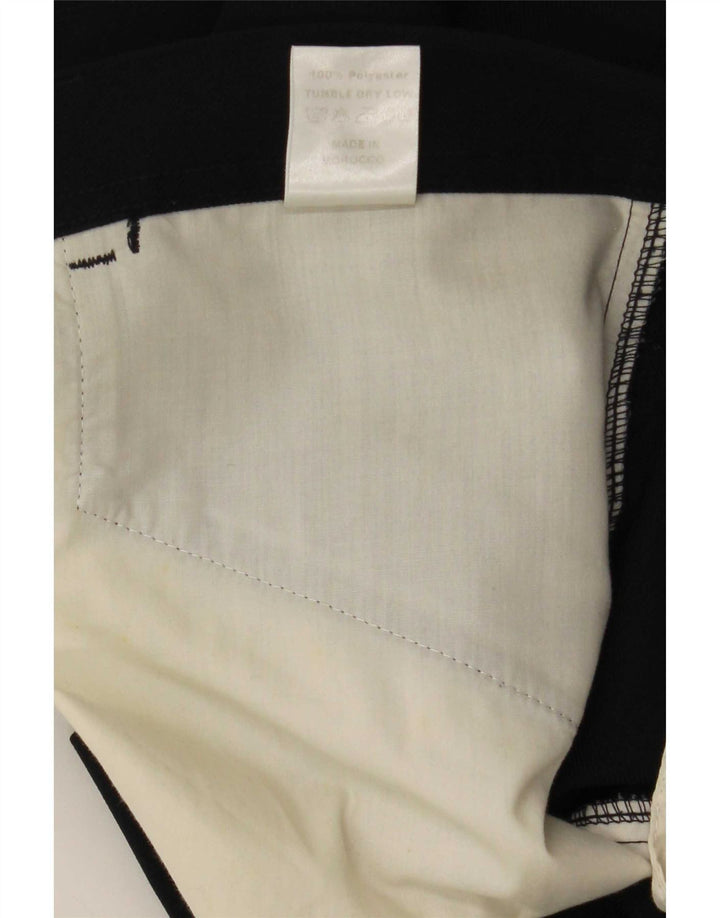 Farah Straight Casual Bukser til mænd W38 L29 Sort polyester
