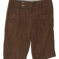 EDDIE BAUER Womens Vashon Fit Casual Shorts US 8 Medium W32  Brown Cotton Vintage Eddie Bauer and Second-Hand Eddie Bauer from Messina Hembry 