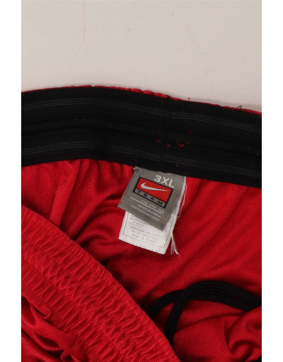 Nike Sportsshorts til mænd 3XL Rød Colourblock Polyester