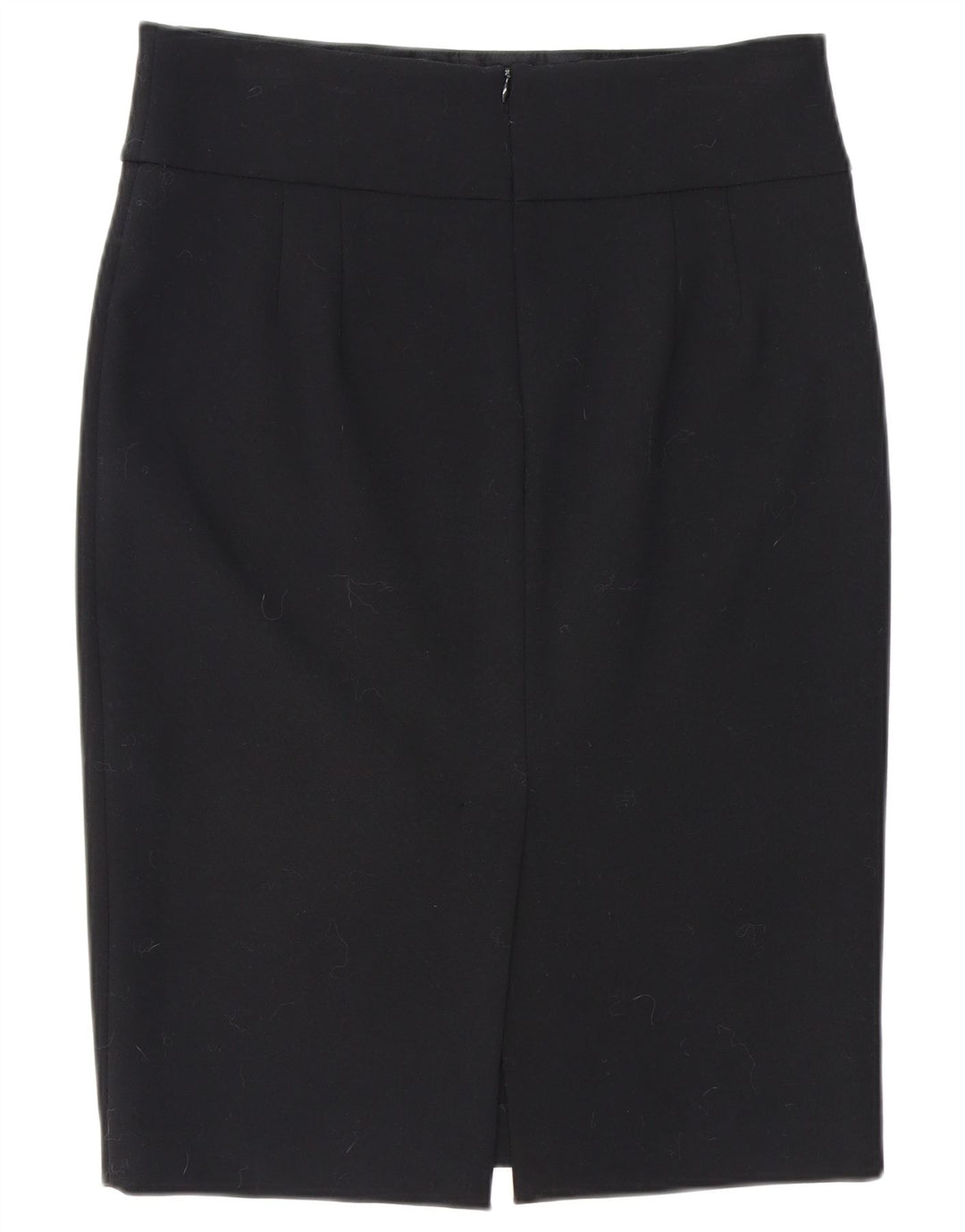 ZARA Womens Pencil Skirt XL W36 Black Acetate