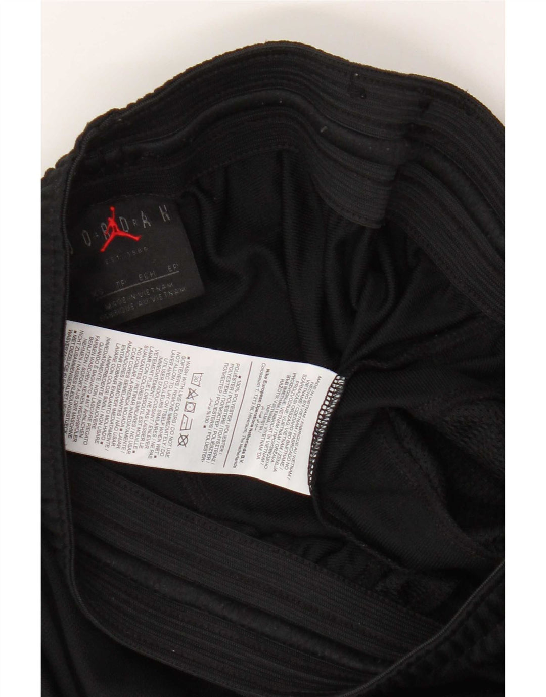 Jordan Herre Dri Fit træningsdragt Bukser XS Sort Colourblock Polyester