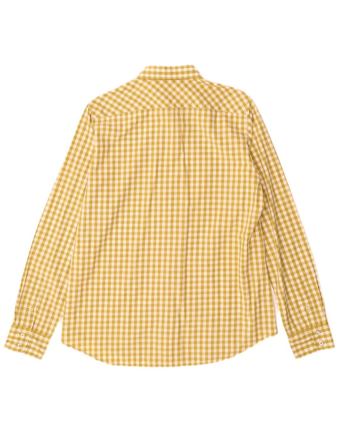 MARC O'POLO Dame Oversized Skjorte IT 40 Lille Grøn Gingham Bomuld
