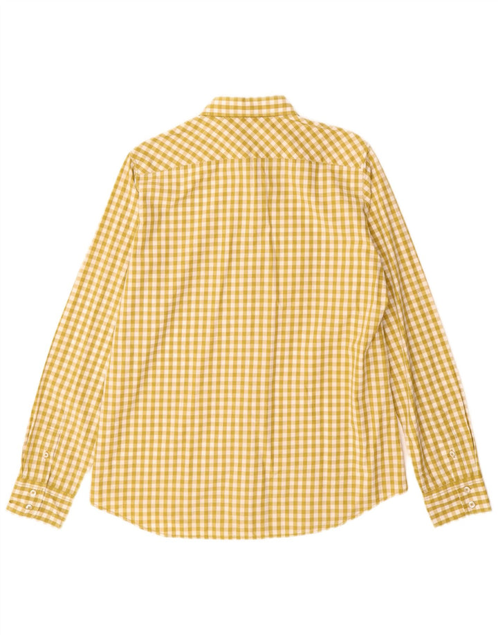 MARC O'POLO Dame Oversized Skjorte IT 40 Lille Grøn Gingham Bomuld