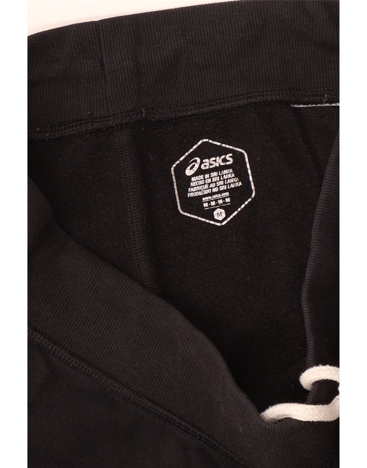Asics Womens Graphic Tracksuit Trousers UK 14 Medium Black