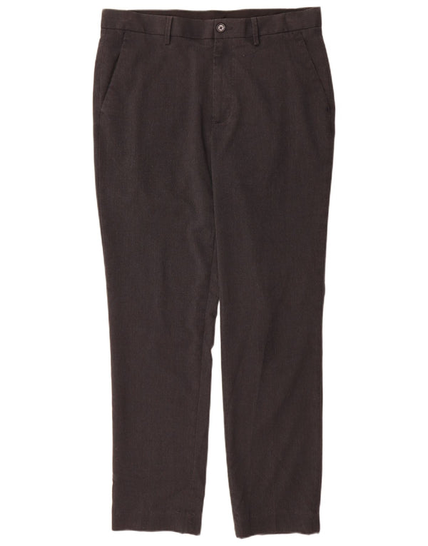 Marks & Spencer Herre Slim Suit Bukser W32 L31 Grå Polyester
