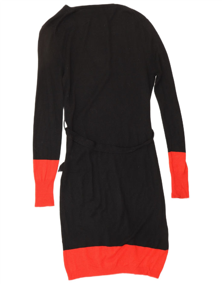 ALEXANDER MCQUEEN Dame Jumper Kjole IT 42 Medium Sort Viscose Designer