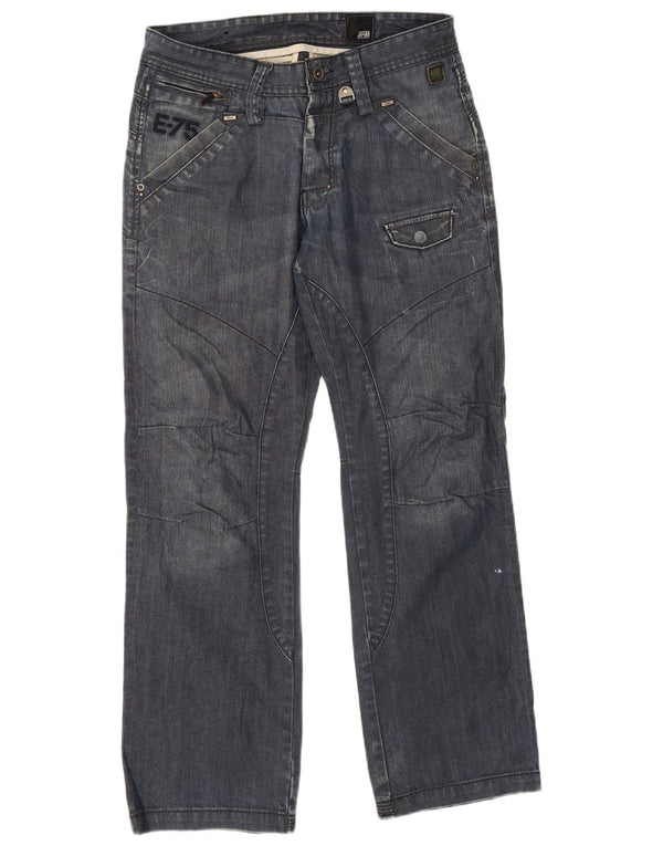 Jack & Jones Straight Jeans til mænd W32 L32 Blå Bomuld