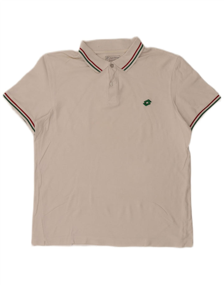 Lotto Herre Polo Shirt Stor Hvid