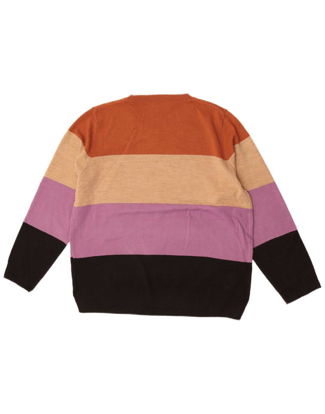 Marks & Spencer Dame sweater med rund hals DK 16 Stor Flerfarvet