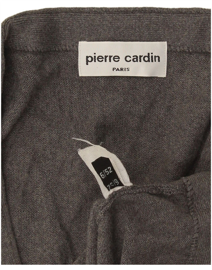 Pierre Cardin Herrevest IT 52 Stor Grå Akryl