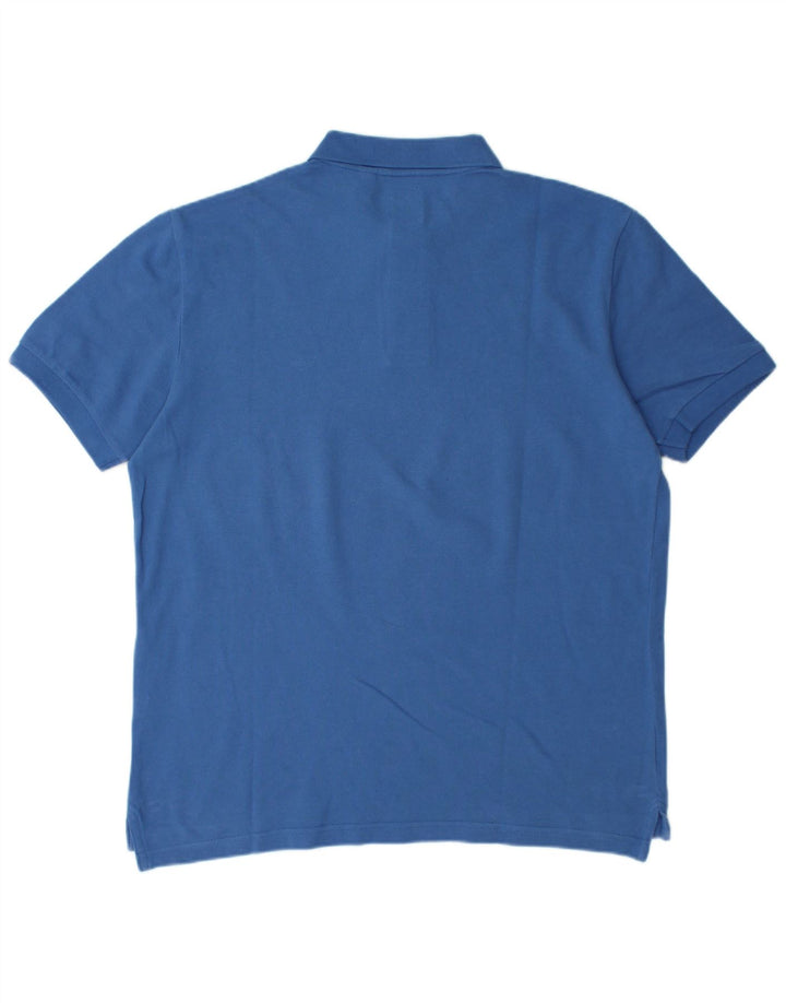 DOCKERS Poloshirt til mænd Stor blå bomuld
