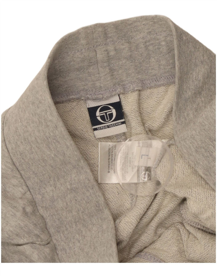 Sergio Tacchini Herre Sportshorts Store Grå Colourblock Bomuld