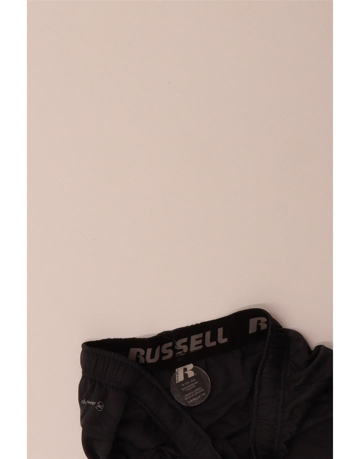 RUSSELL ATHLETIC Mens Dri-Power Sport Shorts UK 32/34 Medium Grey Vintage Russell Athletic and Second-Hand Russell Athletic from Messina Hembry 