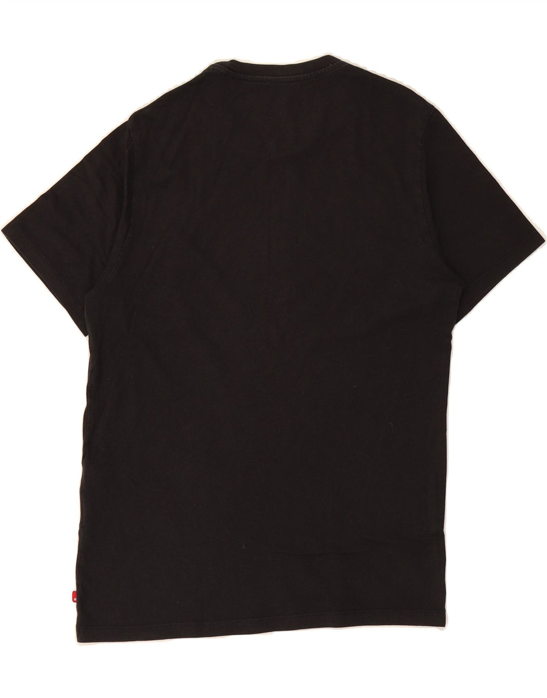 LEVI'S Mens Graphic T-Shirt Top Small Black Cotton Vintage Levi's and Second-Hand Levi's from Messina Hembry 