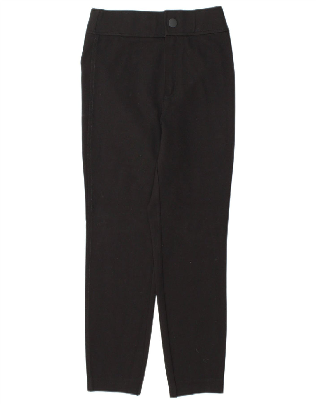 ZARA skinny cropped bukser til kvinder Small W26 L25 Sort