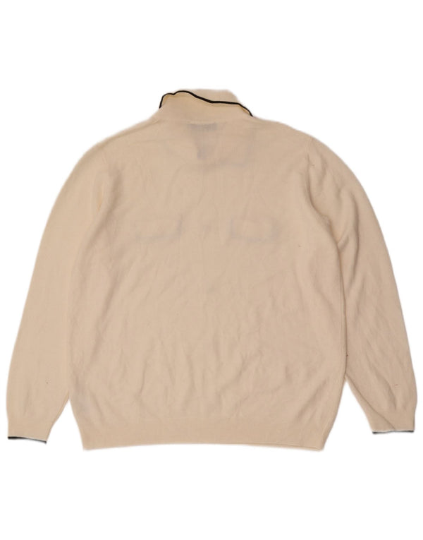 Marks & Spencer Dame St. Michael Cardigan Sweater UK 16 Large Off White