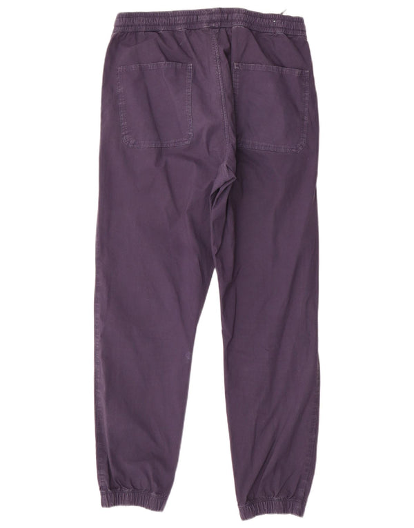 Zara Mens Joggers Trousers Medium W32 L28 Navy Blue