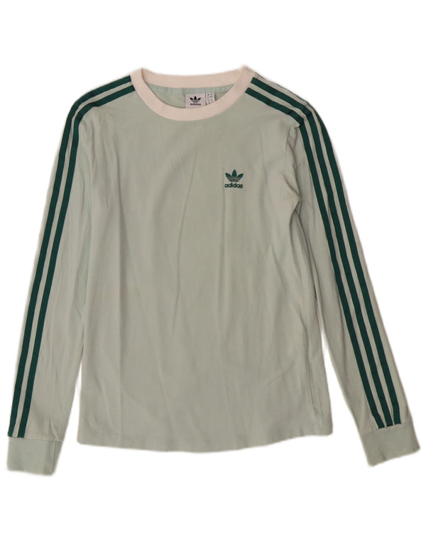 ADIDAS Dametop Langærmet UK 4 XS Grøn
