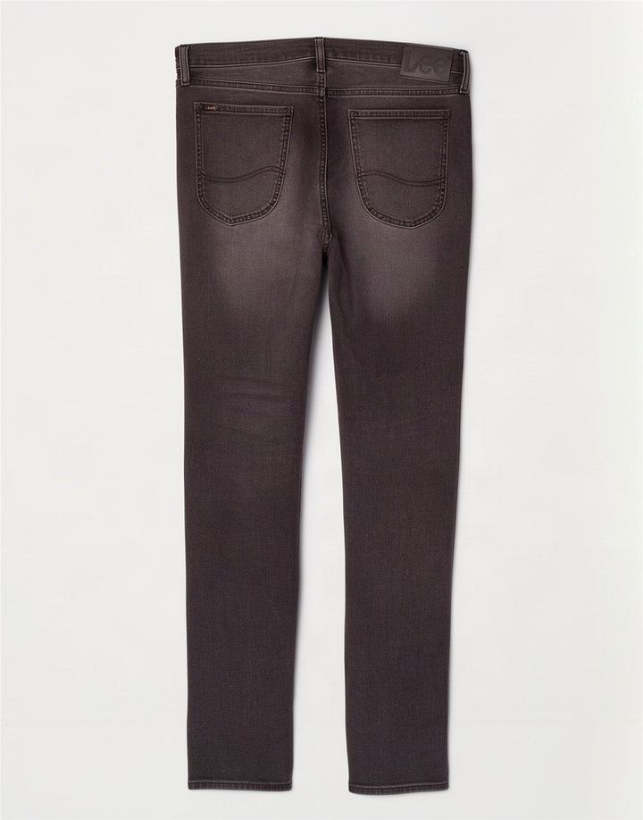 Lee Herre Luke Skinny Jeans W32 L34 Grå Bomuld