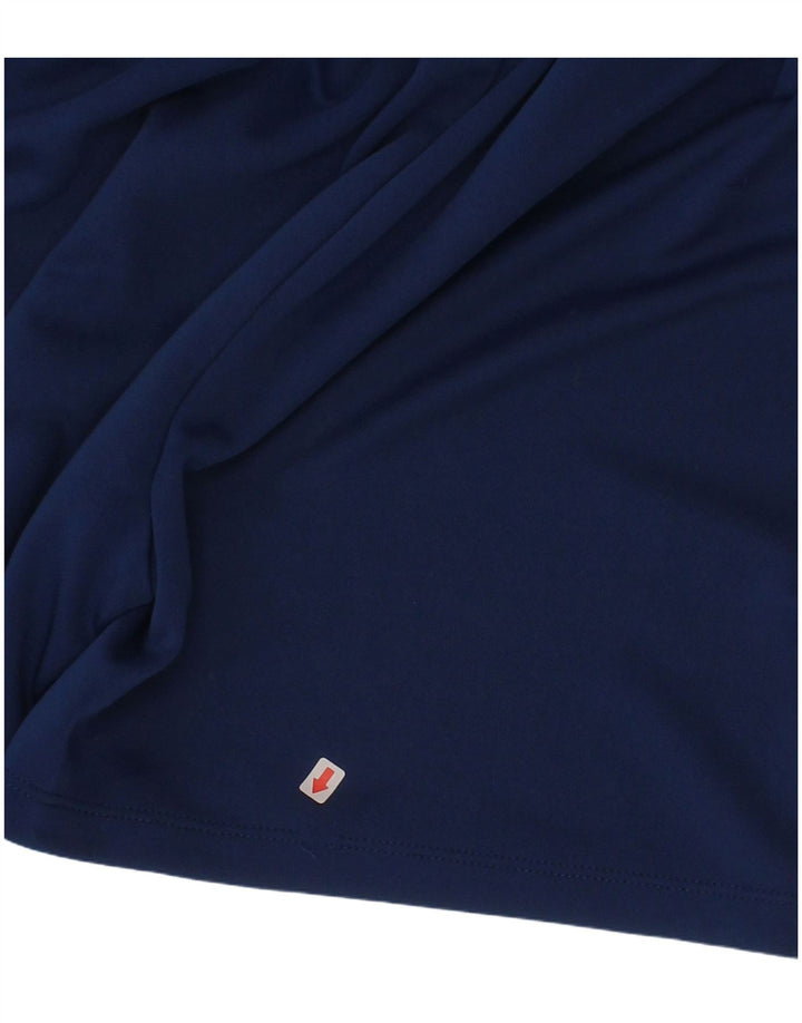 Umbro Boys Sports Shorts 11-12 År Large Navy Blue Polyester