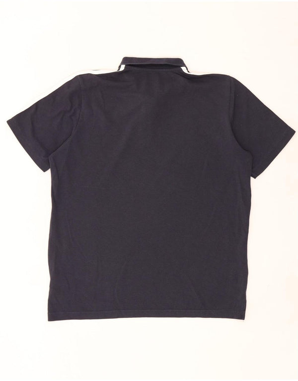 Adidas herre poloshirt Medium marineblå bomuld