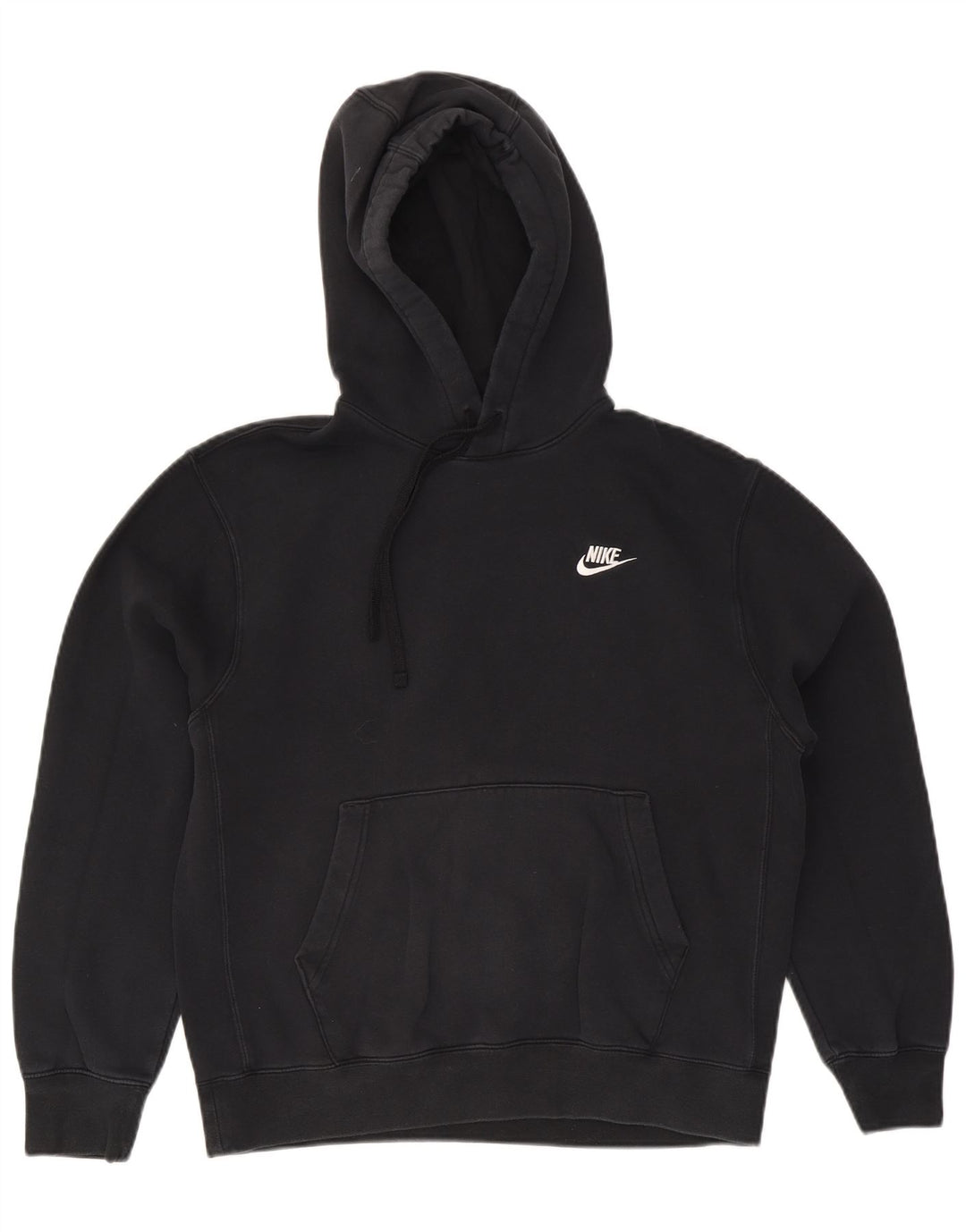 Nike Herre hættetrøje Jumper Medium Sort Bomuld