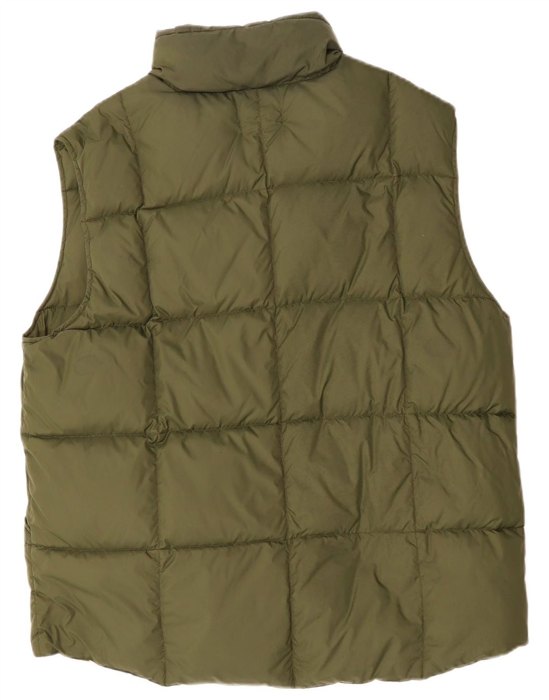 LANDS END Herre Polstret Gilet UK 40 Large Green