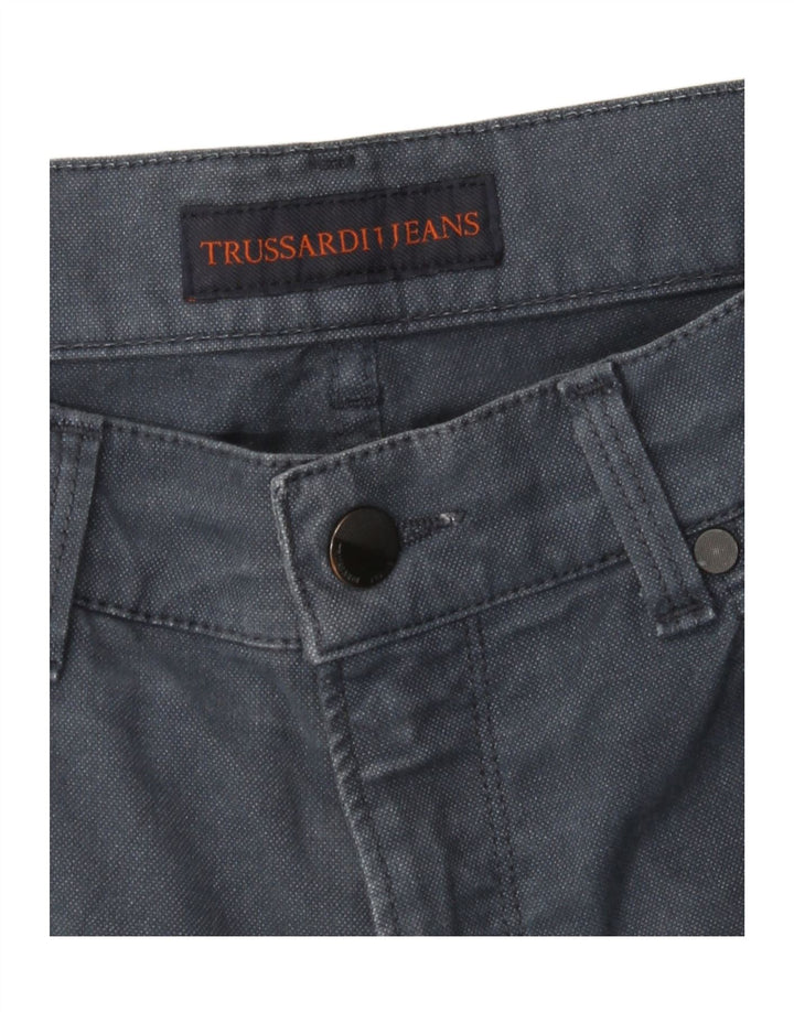 Trussardi Straight Casual Bukser til mænd W32 L31 Blå