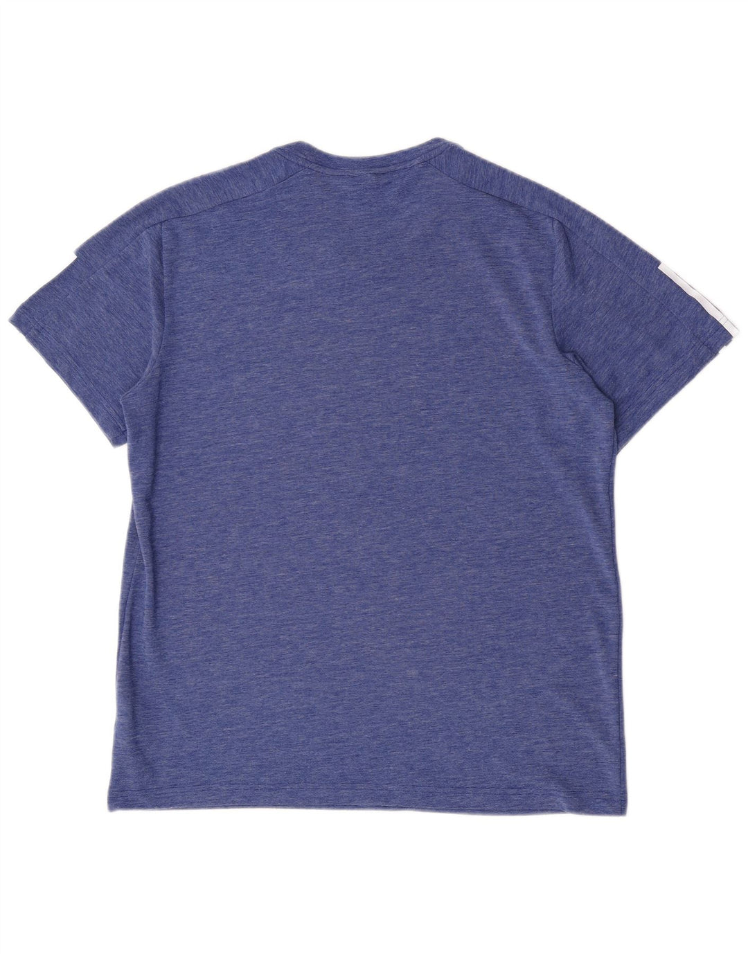 Adidas Herre T-Shirt Top Stor Blå Polyester