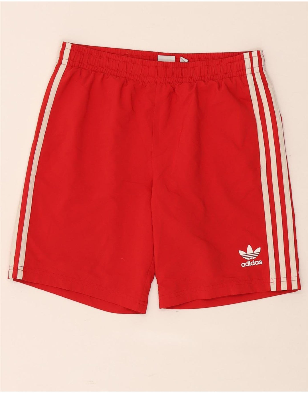 Adidas drenge sportsshorts 13-14 år rød polyester