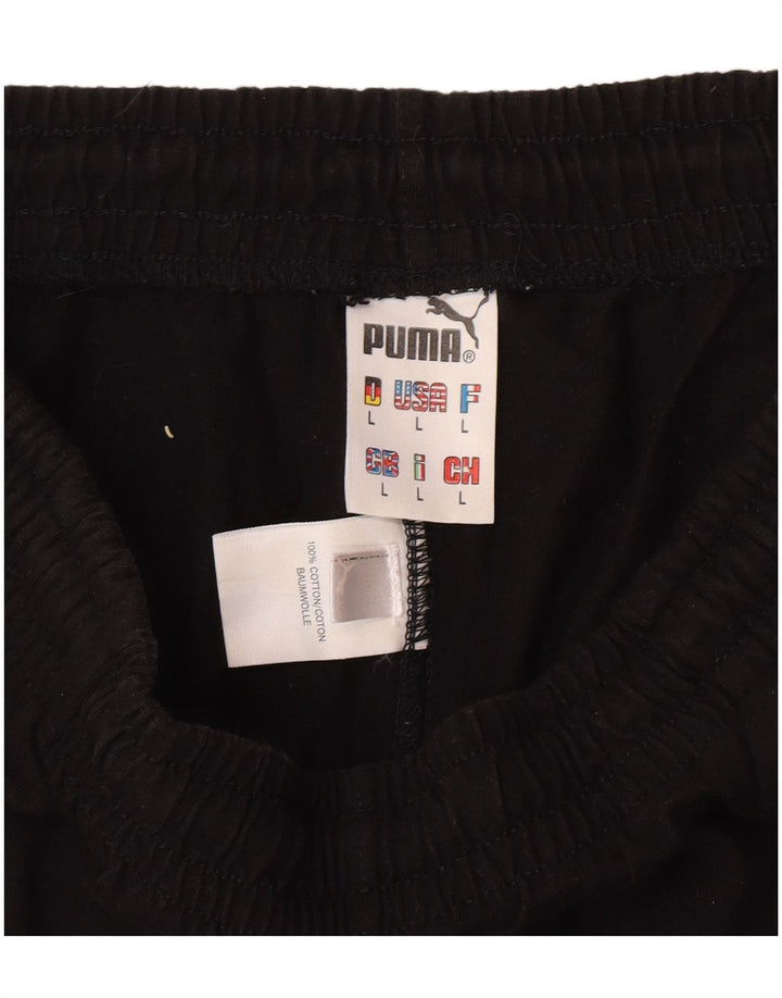 Puma Herre Sportshorts Stor Sort Bomuld