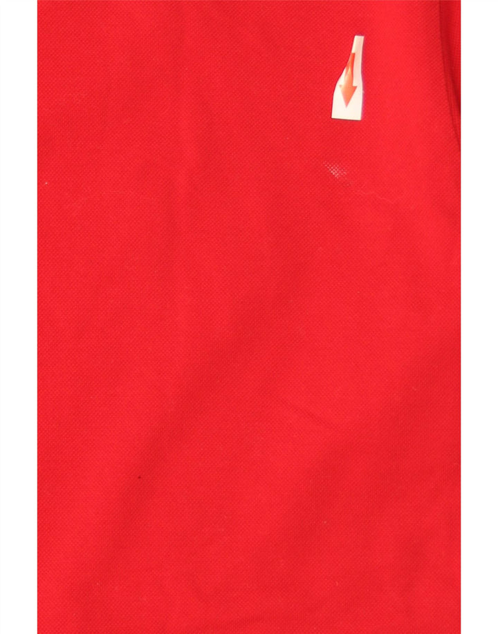 Superdry herre poloshirt Medium rød bomuld