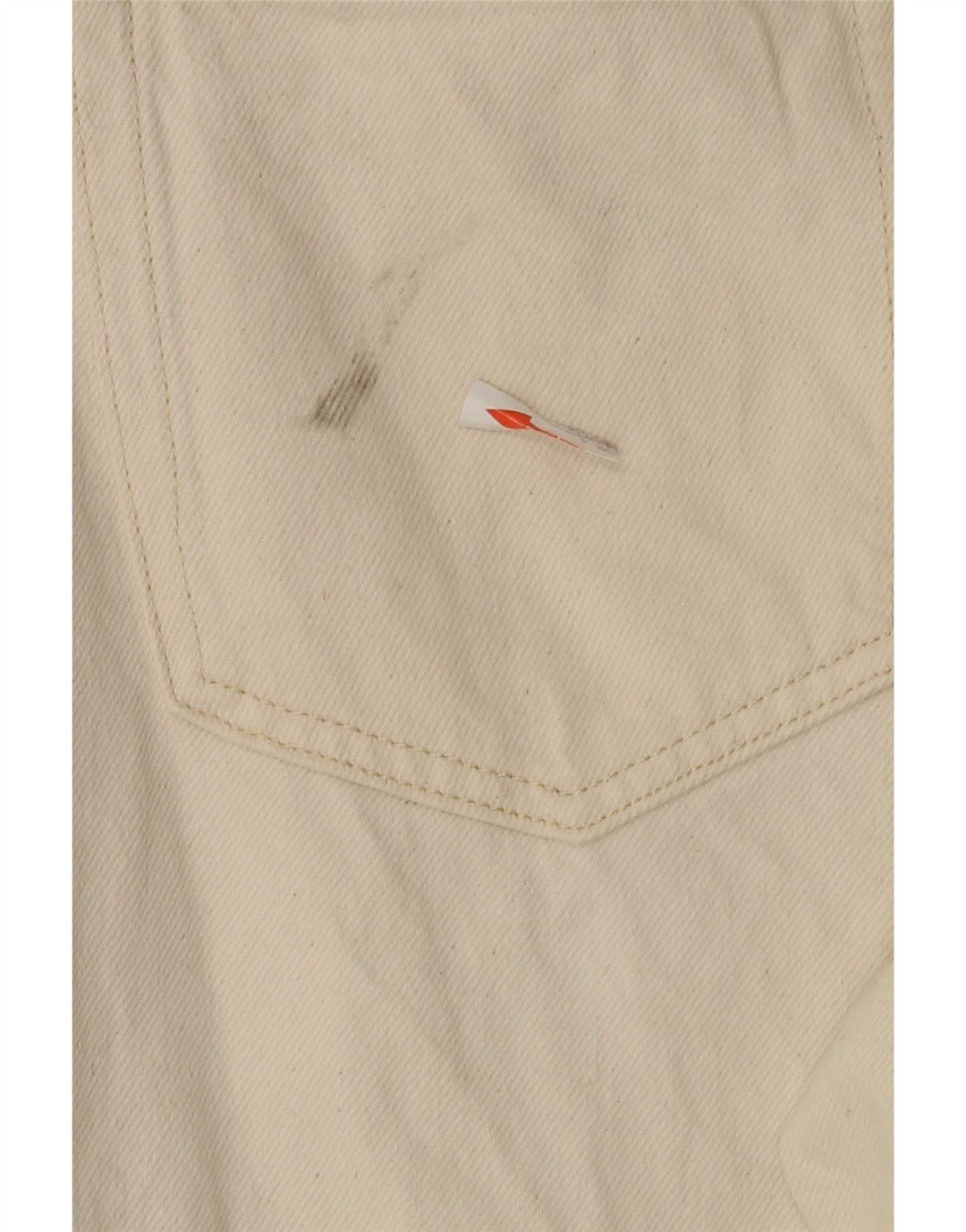 Zara Herre Slim Jeans EU 42 Large W32 L29 Off White Bomuld