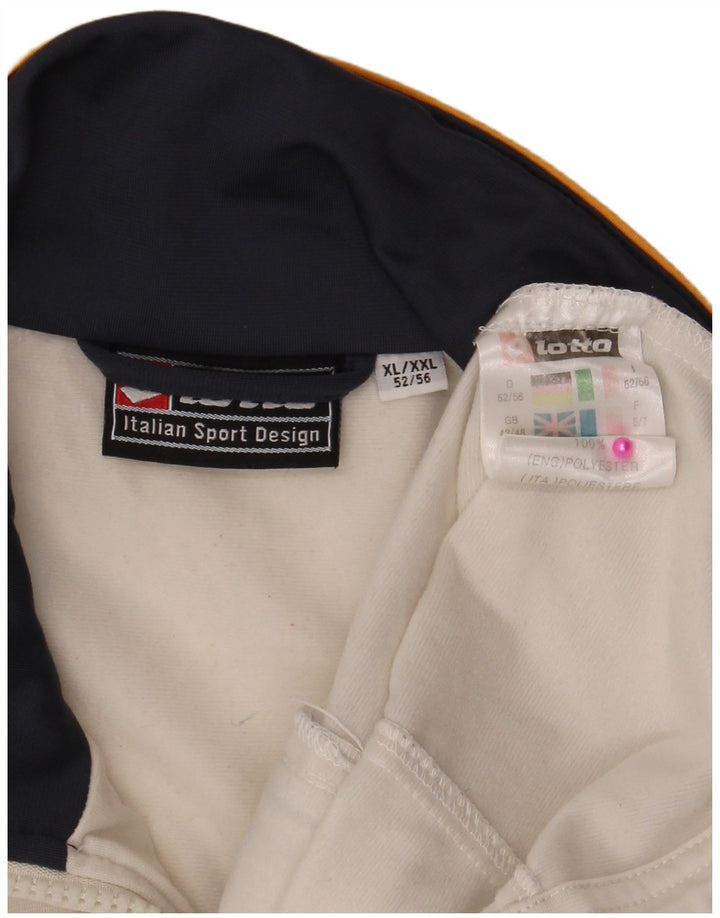 LOTTO Træningsdragt til mænd Topjakke XL Hvid Polyester