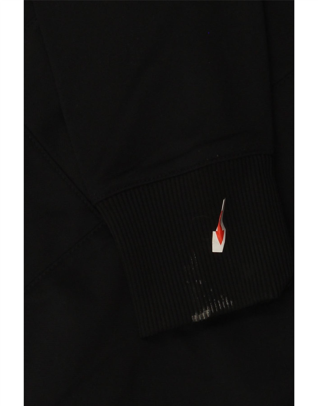 Nike træningsdragt topjakke til kvinder UK 10/12 Medium Black Pinstripe Polyester