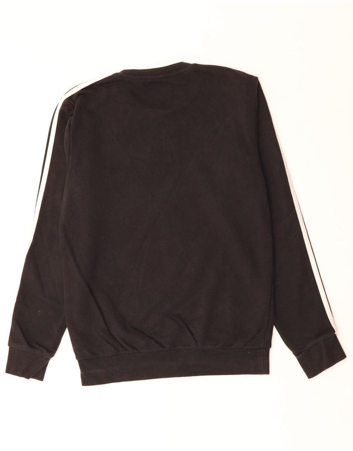 ADIDAS Sweatshirt til mænd, lille sort bomuld