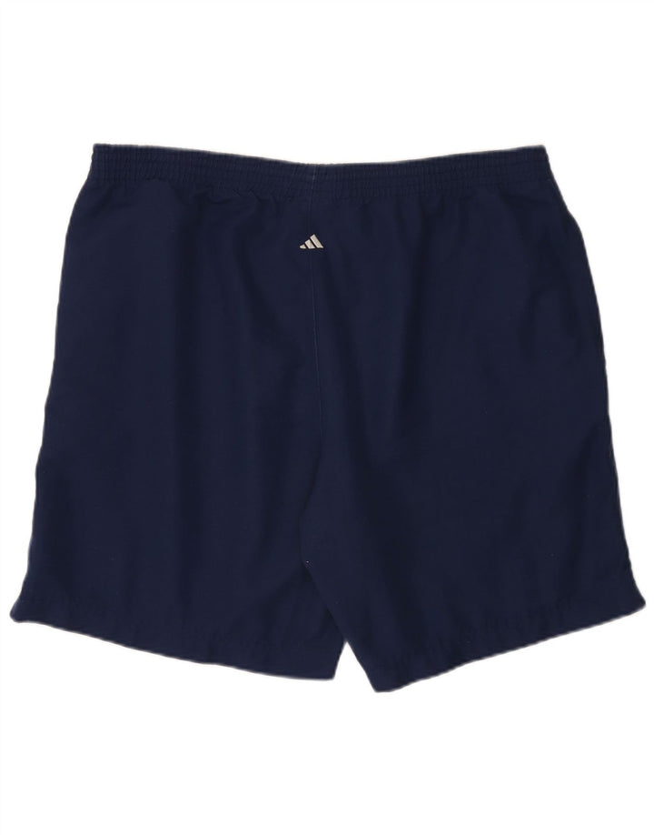 Adidas Sportsshorts til mænd store marineblå polyester