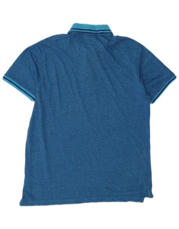 Pierre Cardin Herre Regular Fit Polo Shirt Medium Blue Bomuld
